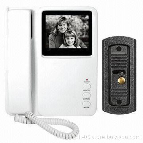 Video Door Phone, with 4-inch TFT Screen and Night Vision